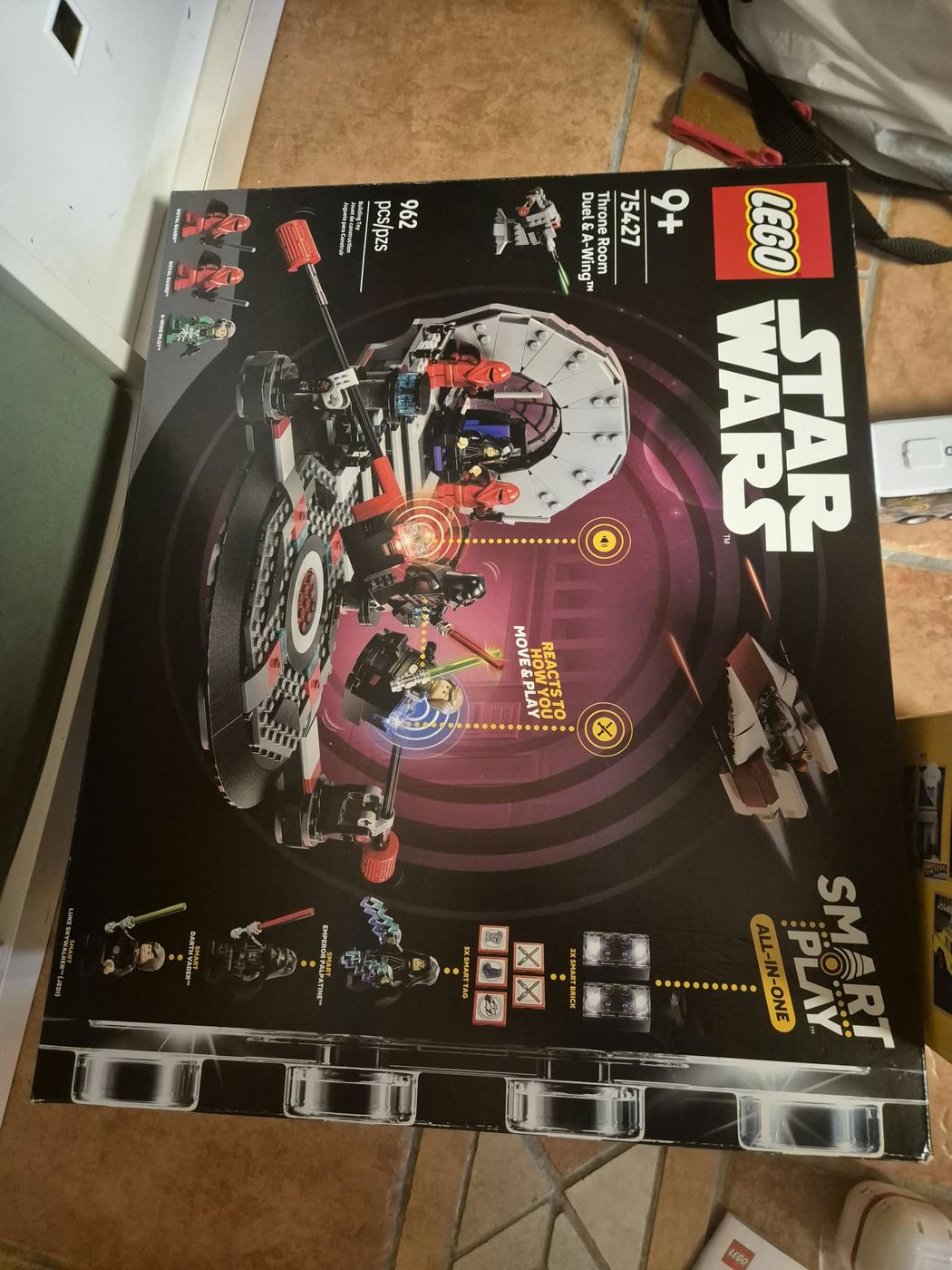 Sets de LEGO Star Wars montados, foto propia de 2026